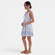 Women's Short Cutout Lace V-Neck Dress