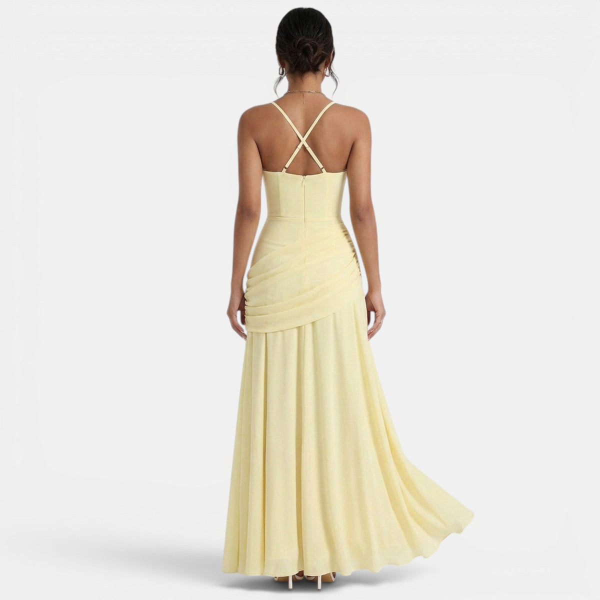 Elegant Long Guest Dress