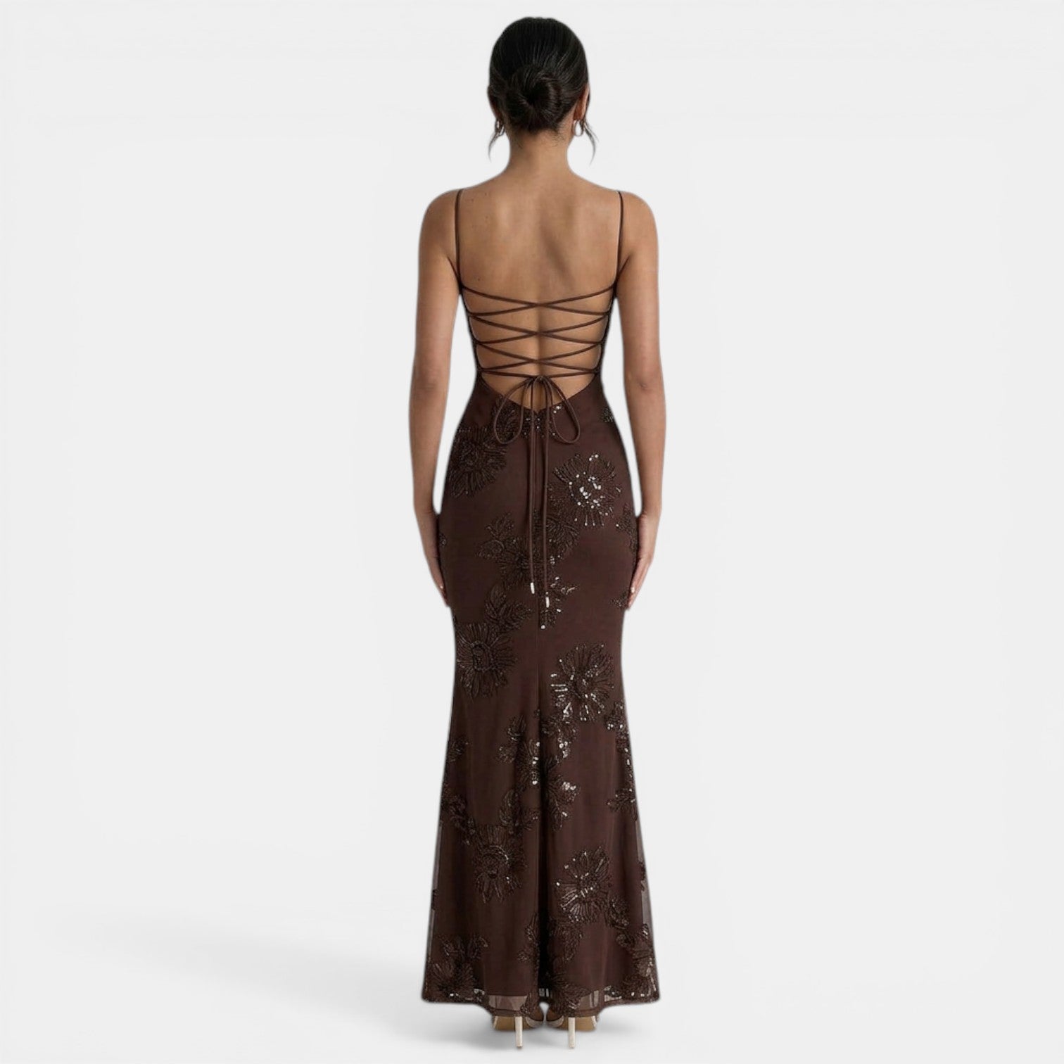 Floral Bodycon Maxi Dress
