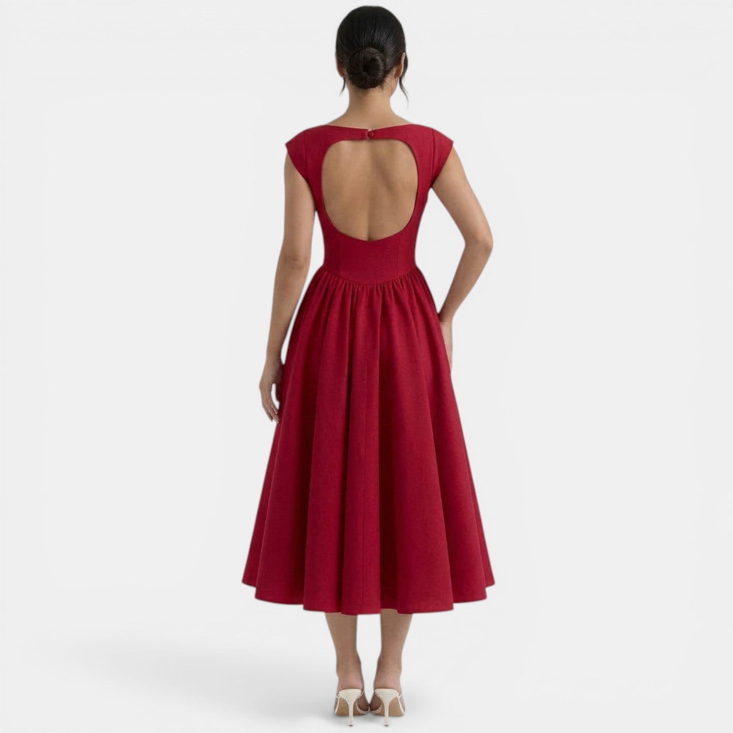 Women's Elegant Midi Dress