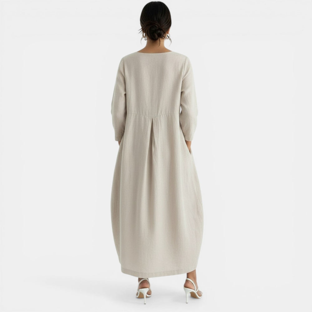 Women's Summer Linen Maxi Dress