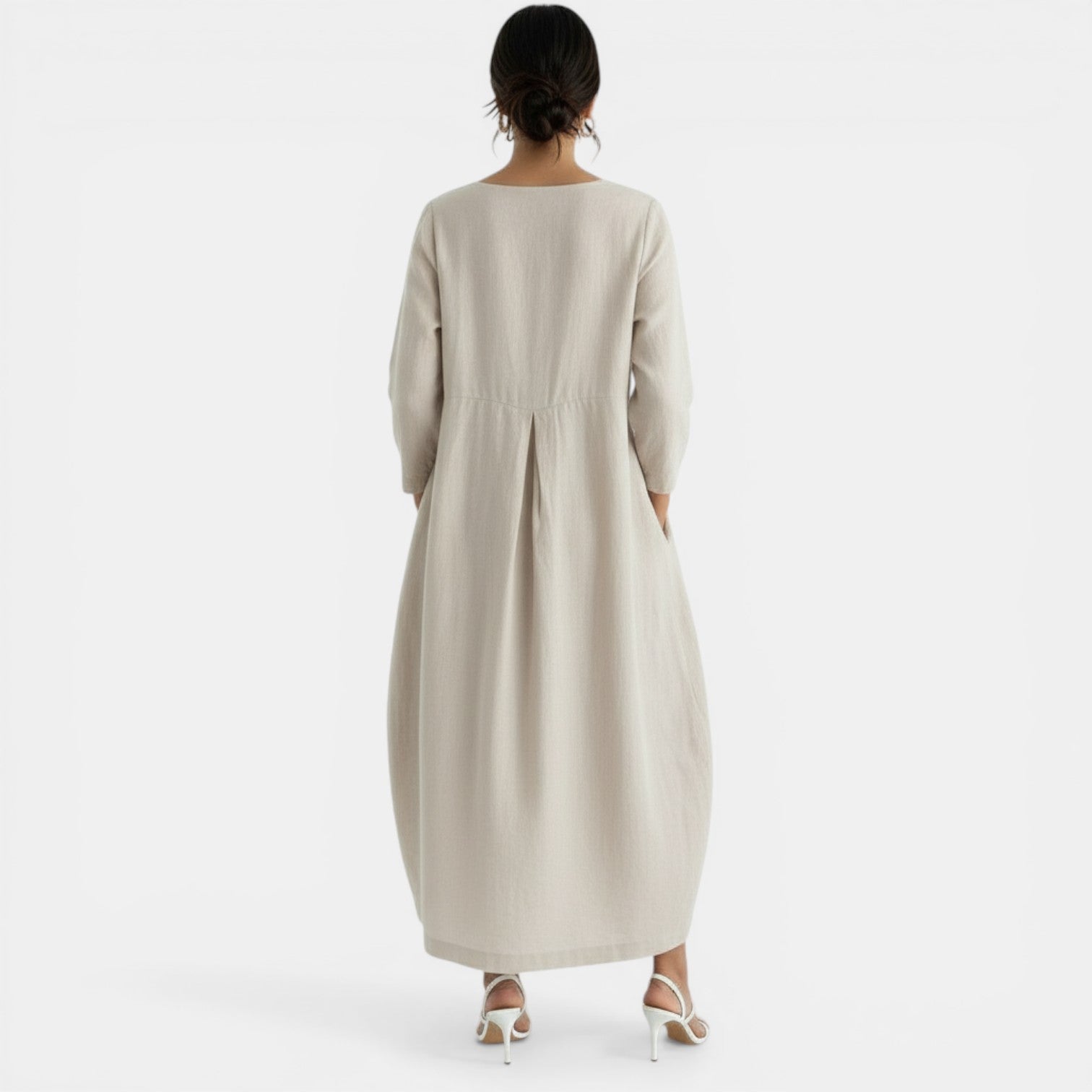 Women's Summer Linen Maxi Dress
