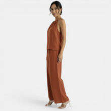 Women's Linen Halter Set