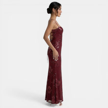 Floral Bodycon Maxi Dress