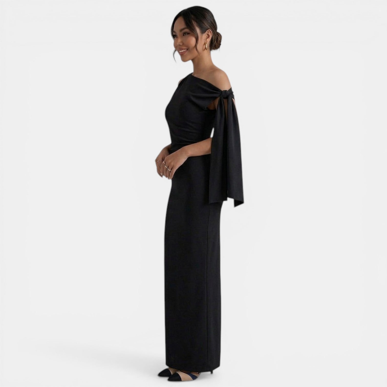 Women's Maxi Dress With Tie