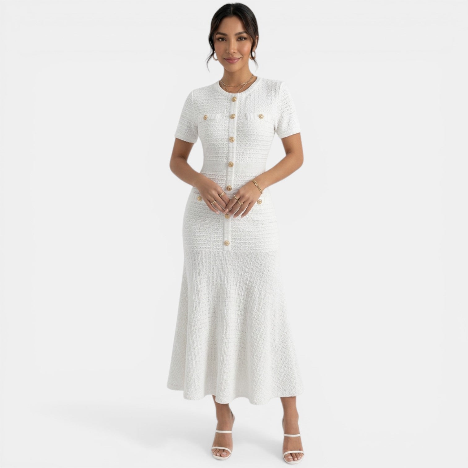 Women's Elegant Midi Dress