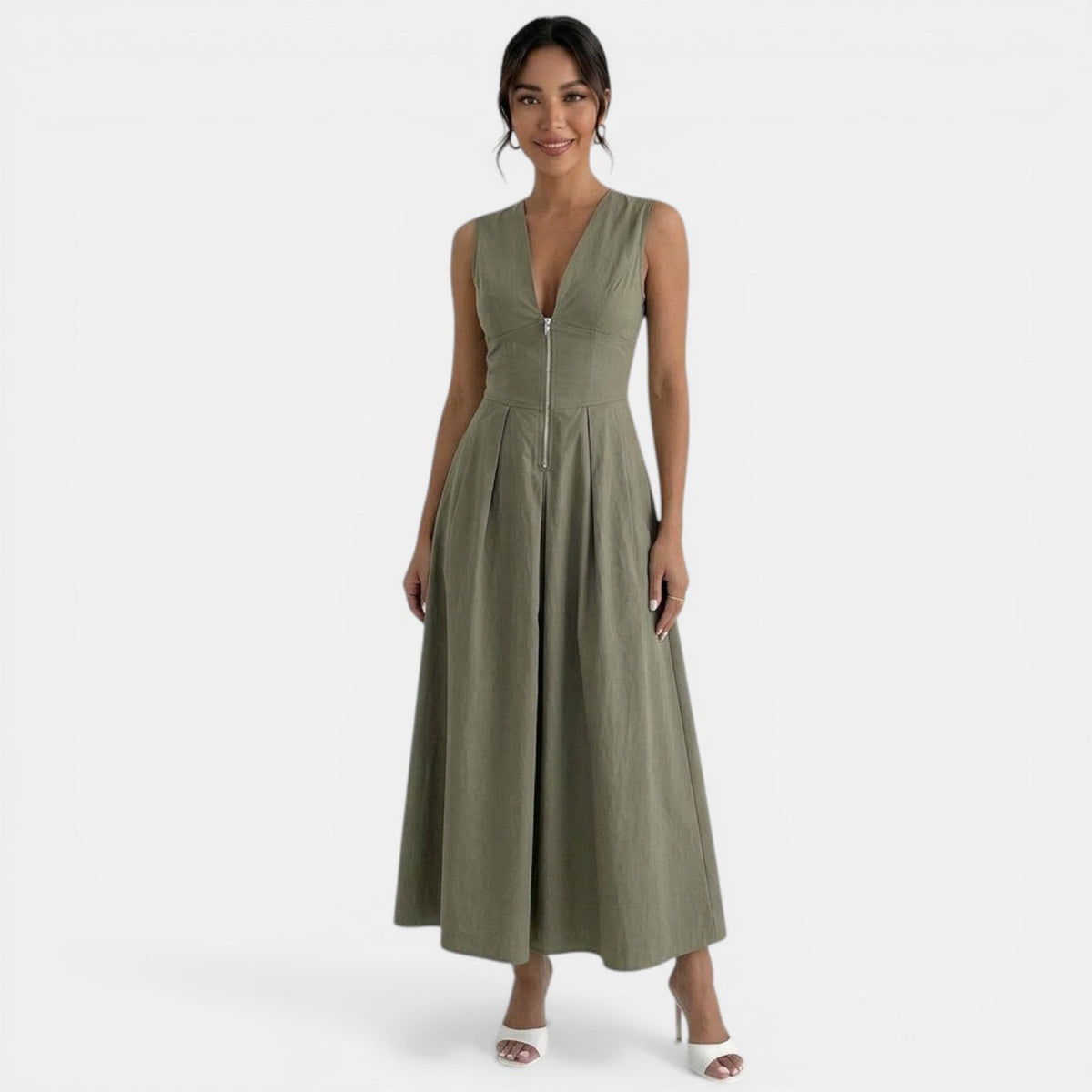 Women's Elegant Midi Dress