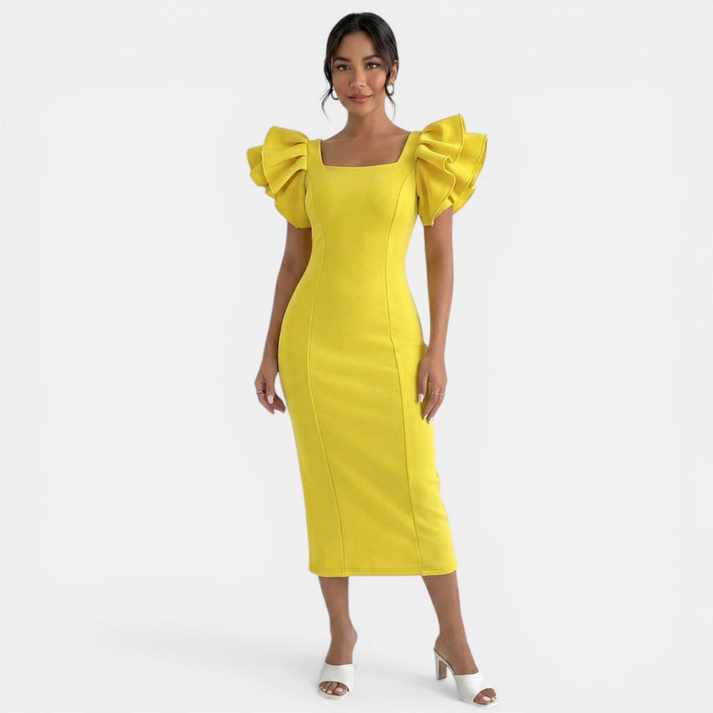 Women's Elegant Midi Dress