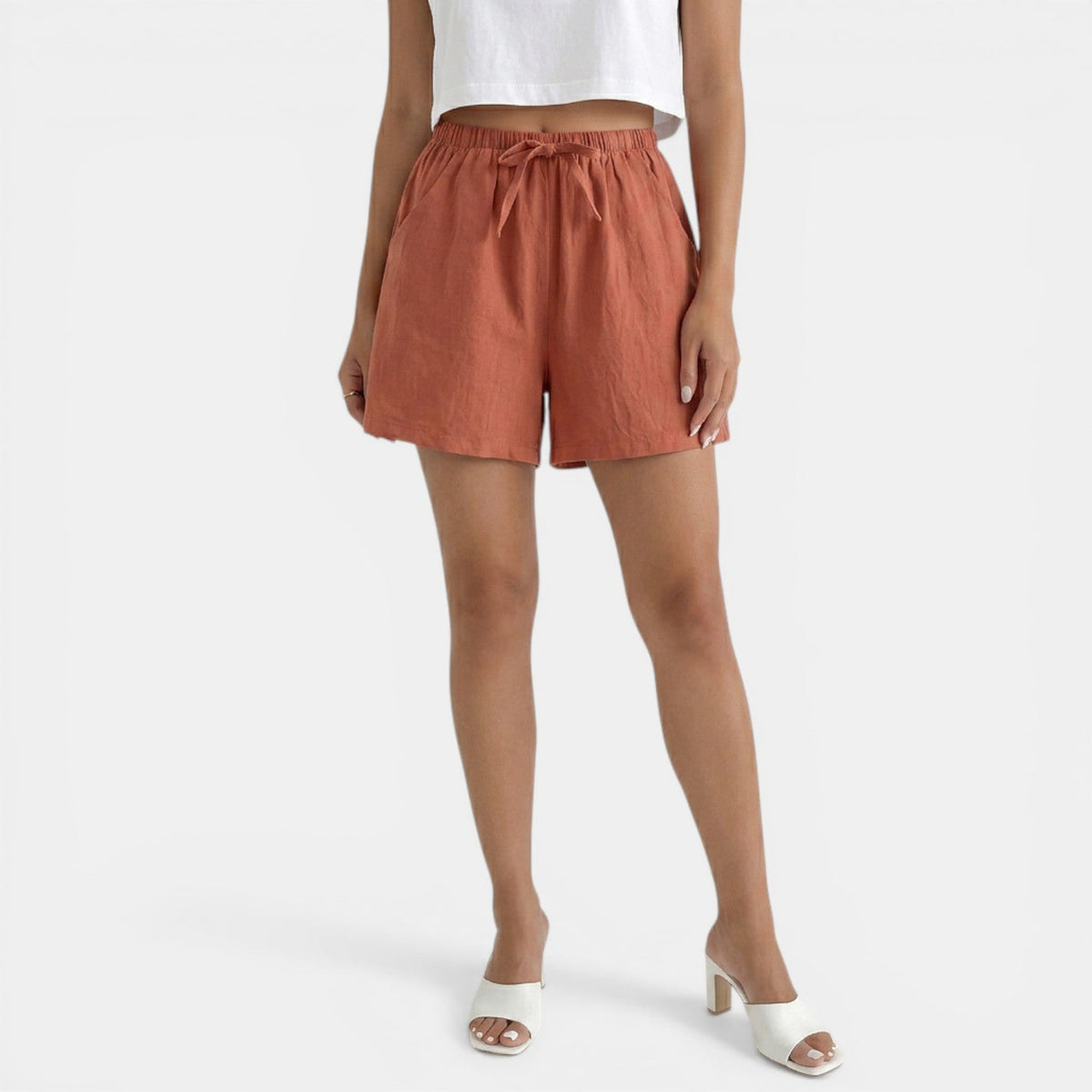 Women's Linen Summer Shorts