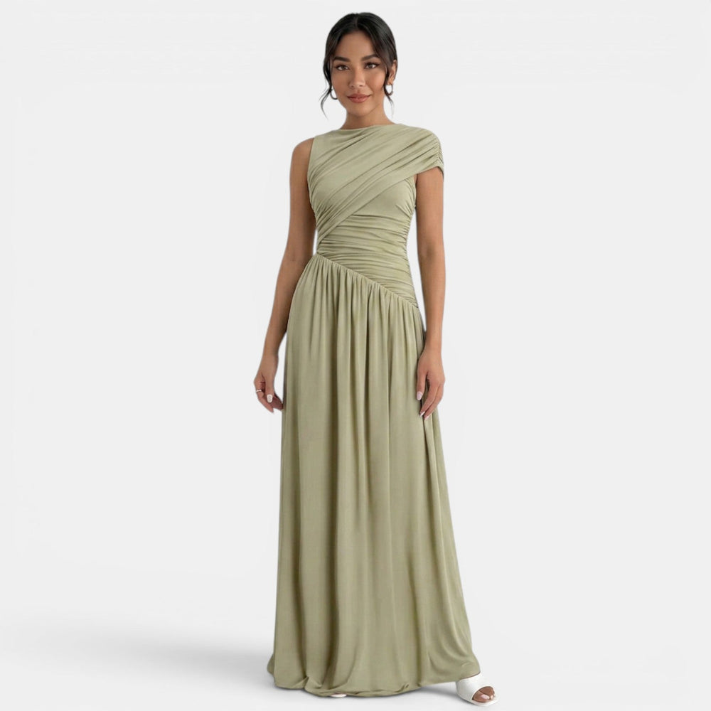 Green Wedding Guest Dress