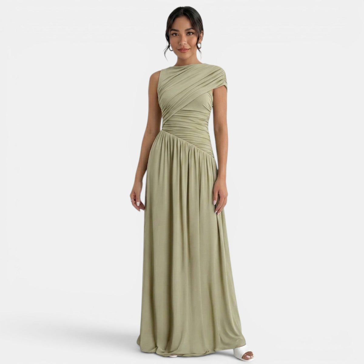 Green Wedding Guest Dress
