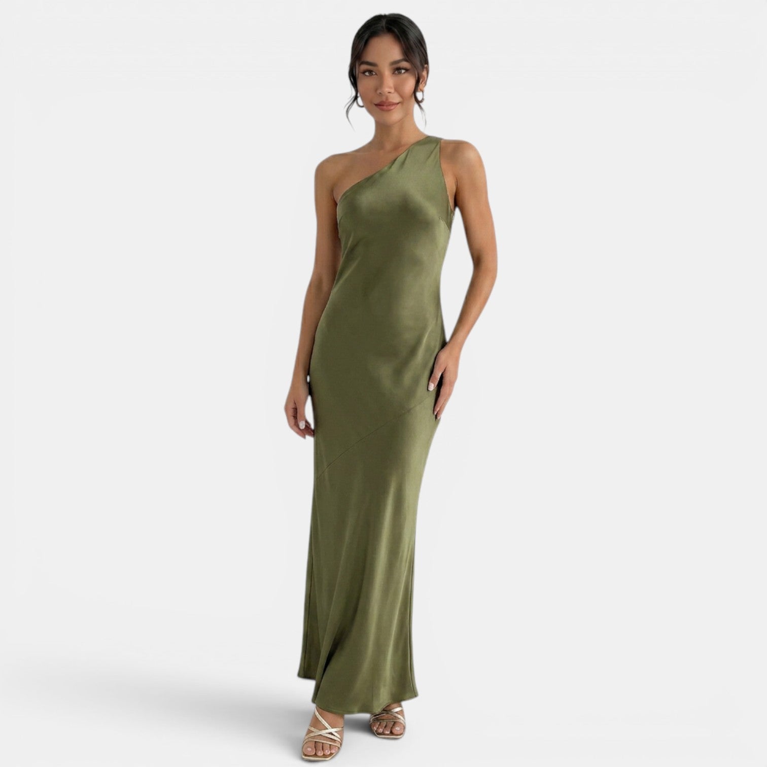 Open-back Lace Maxi Dress