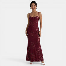Floral Bodycon Maxi Dress