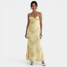 Floral Bodycon Maxi Dress