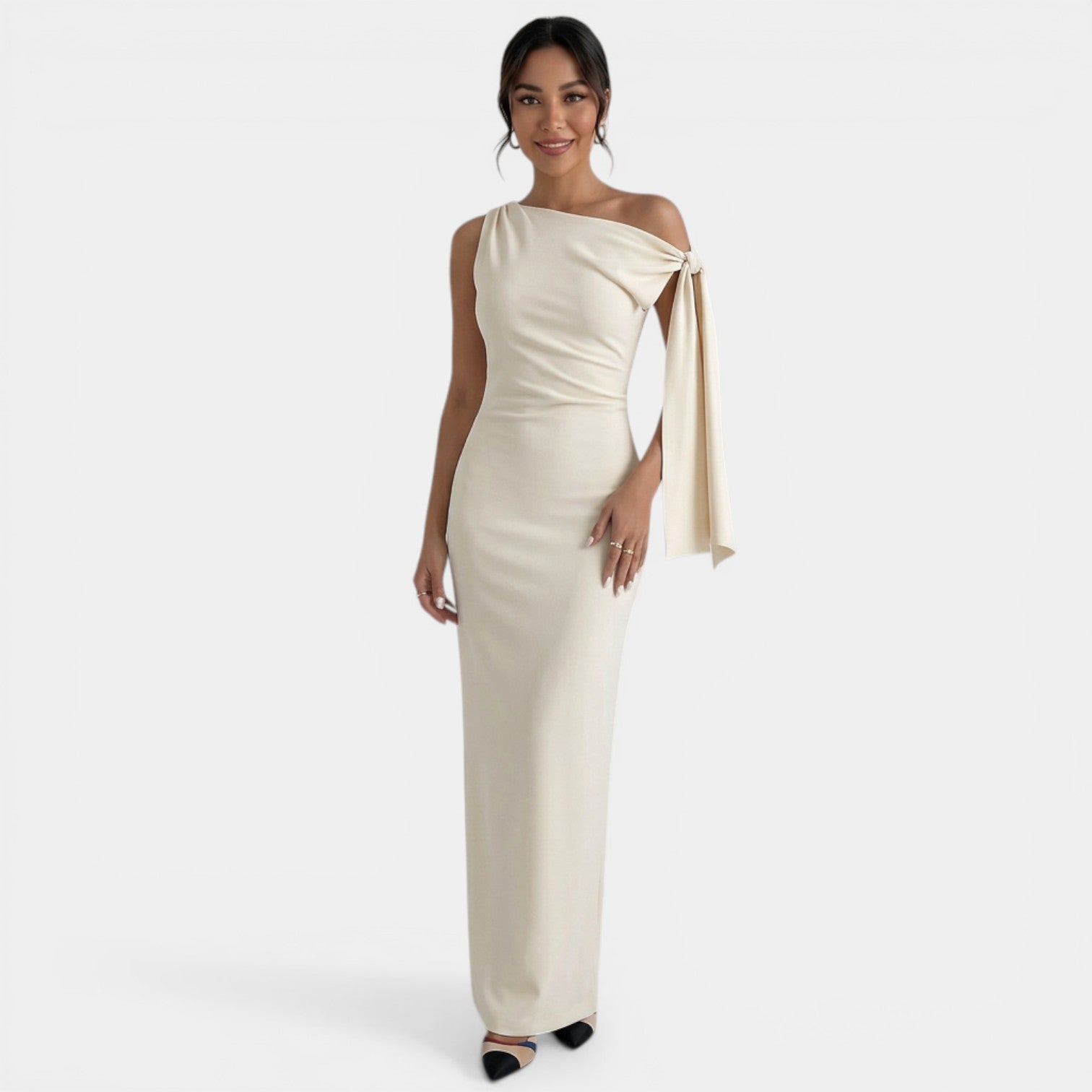 Women's Maxi Dress With Tie