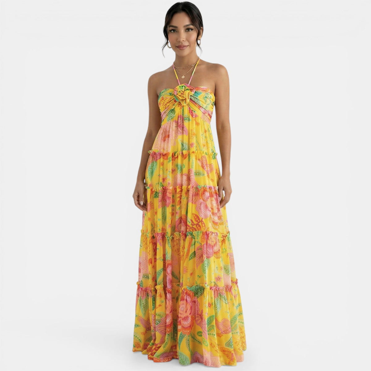 Women's Floral Summer Dress