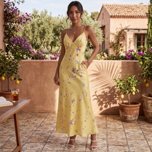 Elegant Yellow Dress for Women