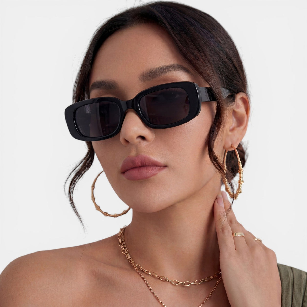 Women's Small Square Sunglasses