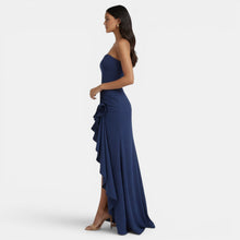 Women's Elegant Asymmetrical Strapless Dress