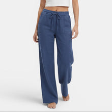 Women's Wide-Leg Linen Pants