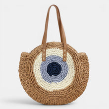 Women's Round Raffia Bag