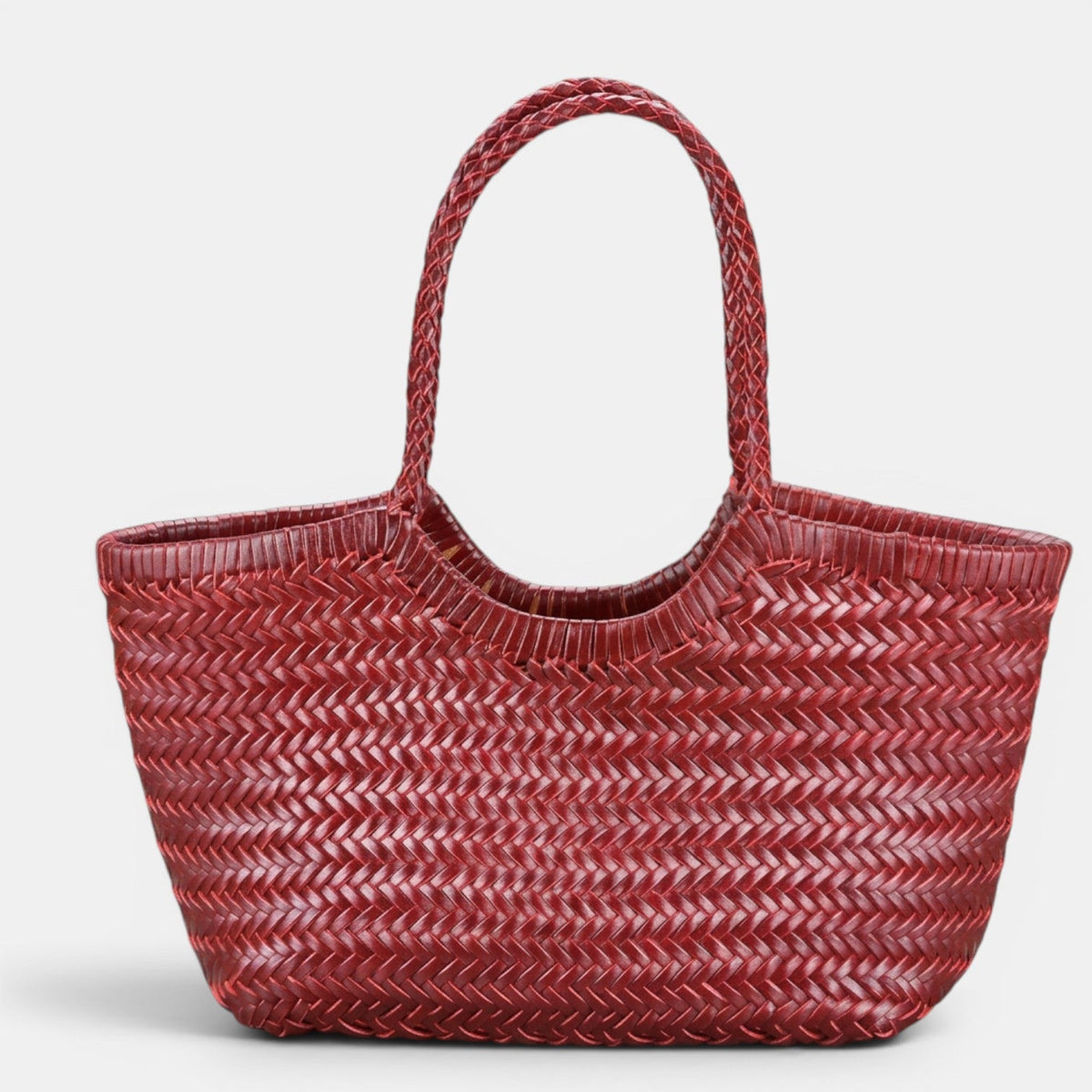 Women's Raffia Shopper Bag
