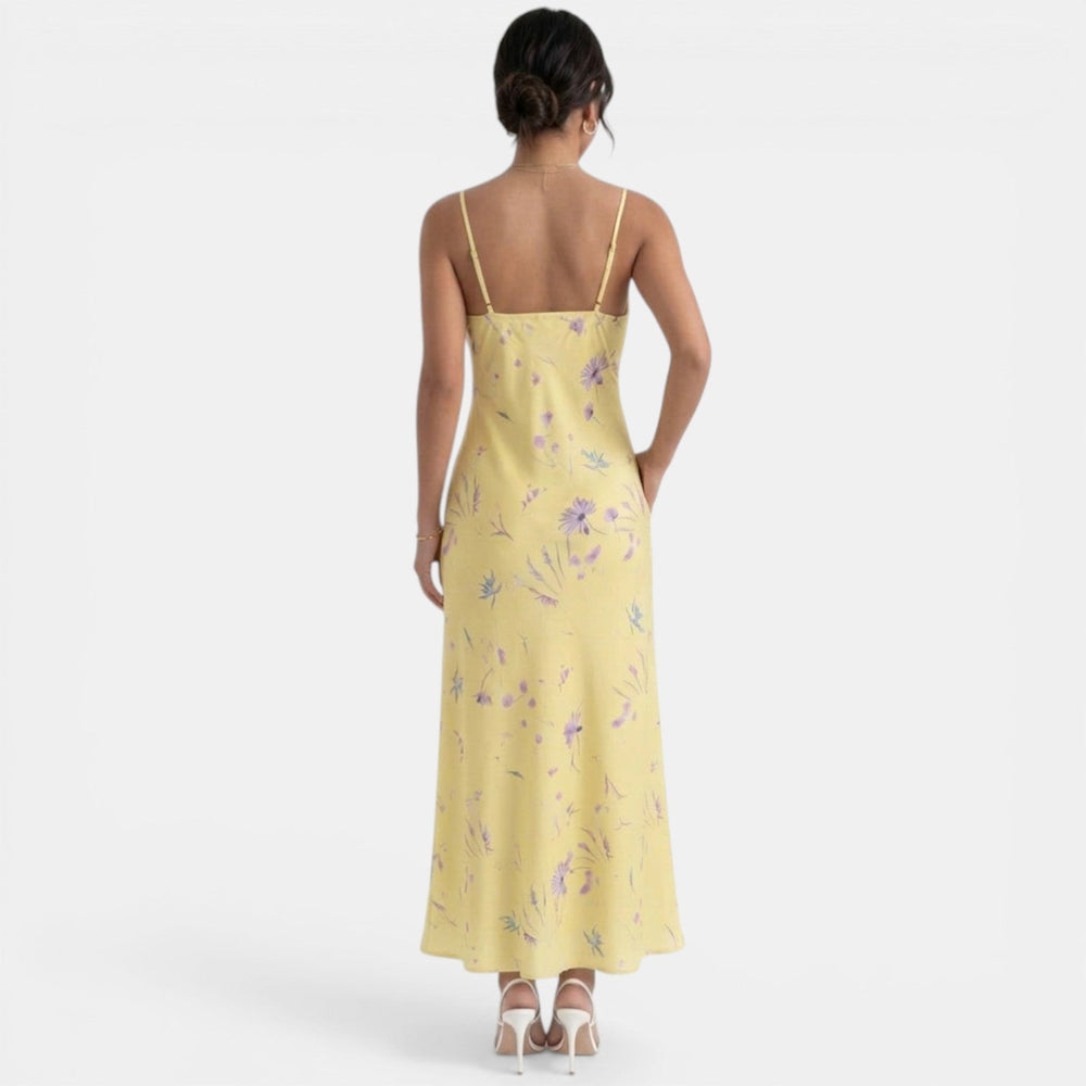 Elegant Yellow Dress for Women
