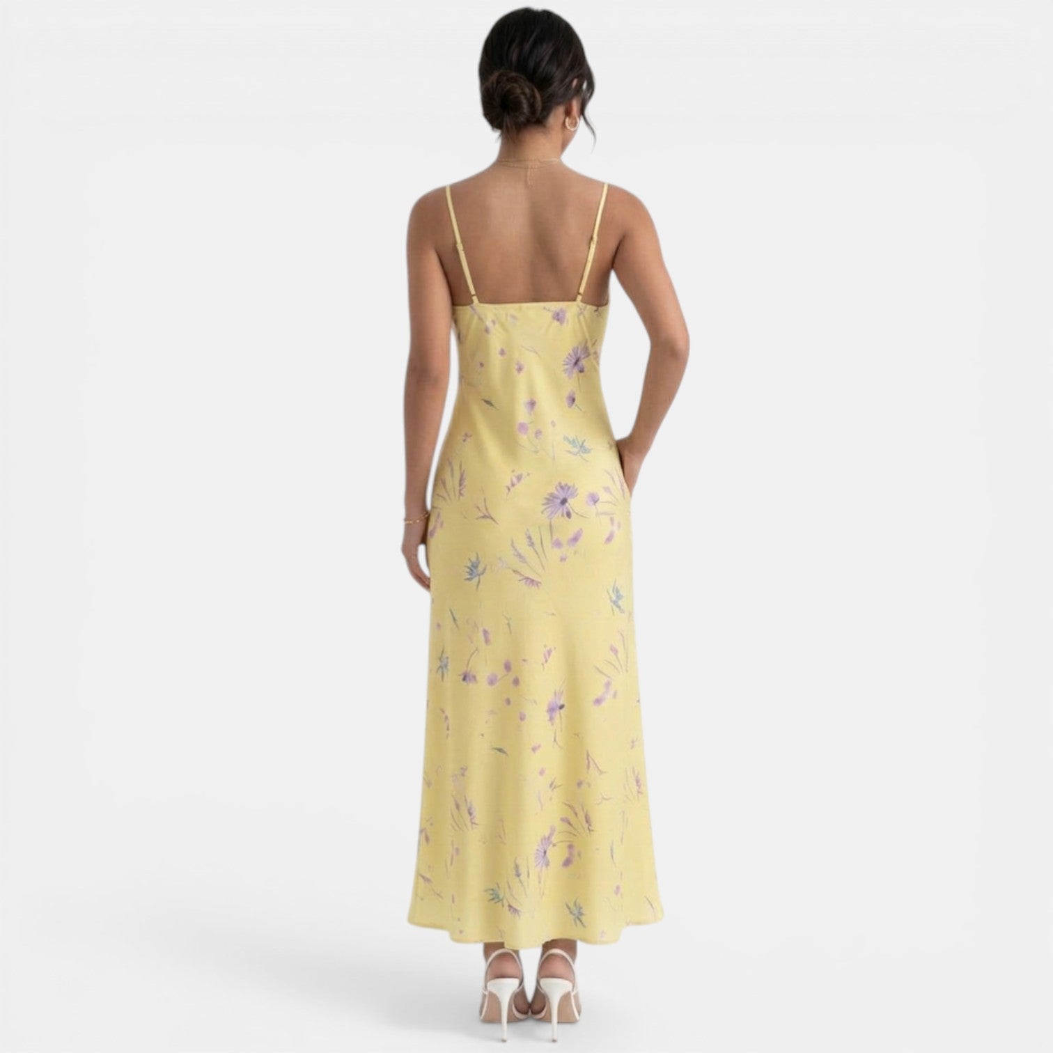 Elegant Yellow Dress for Women