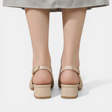 Women's Leather Slingback Heels