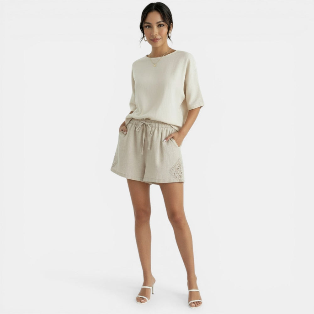 Chic Women's Linen Shorts