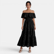 Women's Boho Off-the-Shoulder Dress