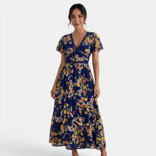 Women's Summer Floral Midi Dress