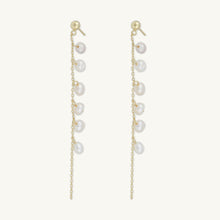 Freshwater Pearl Linear Earrings