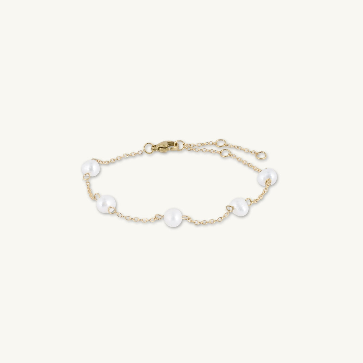 Freshwater Pearl Station Bracelet