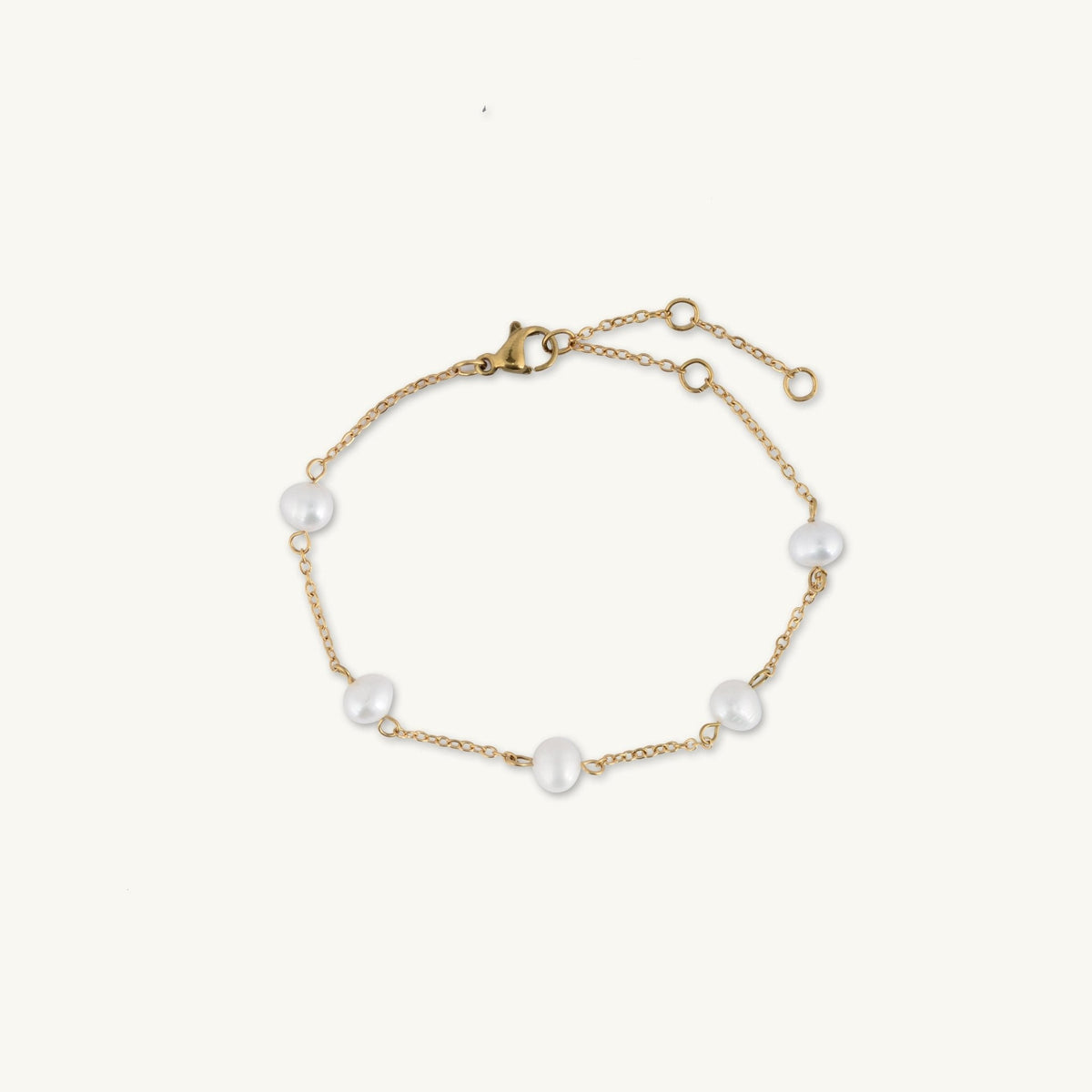 Freshwater Pearl Station Bracelet