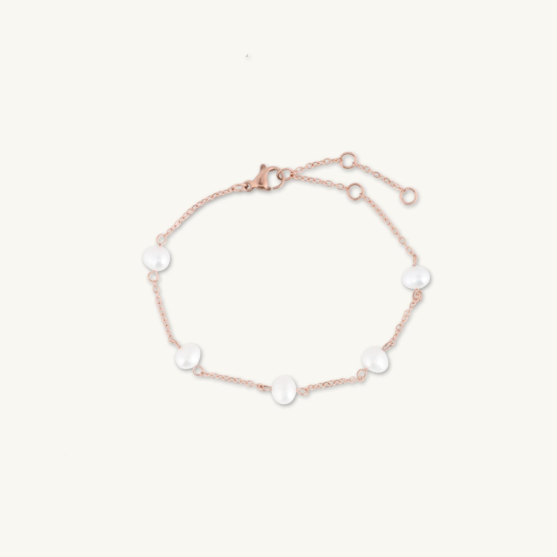 Freshwater Pearl Station Bracelet