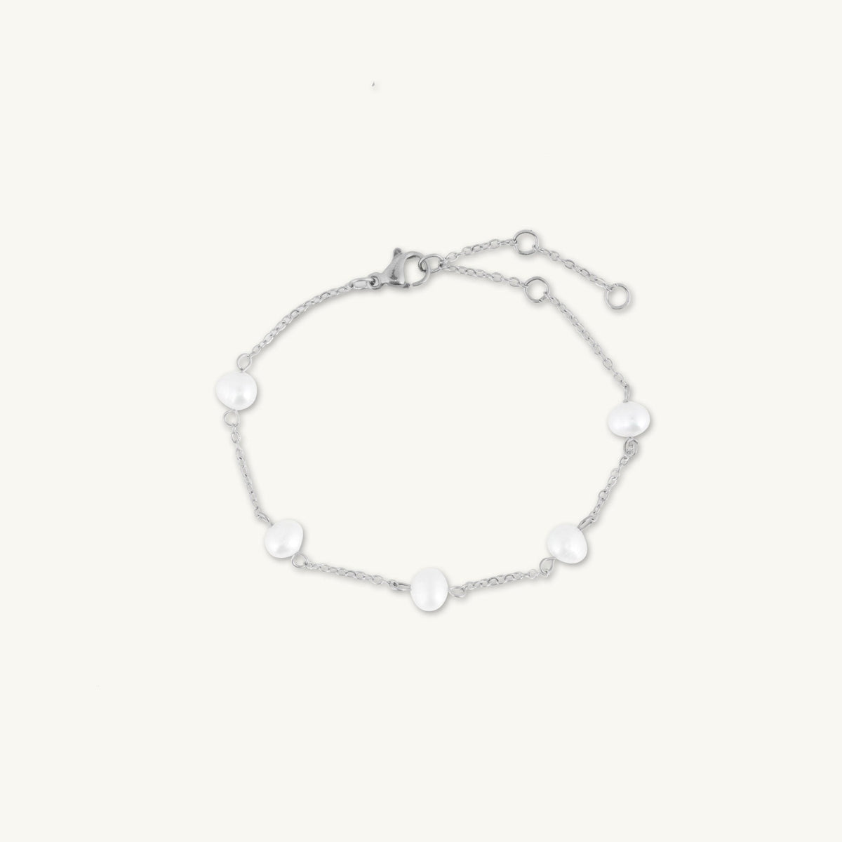 Freshwater Pearl Station Bracelet