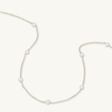 Freshwater Pearl Station Necklace