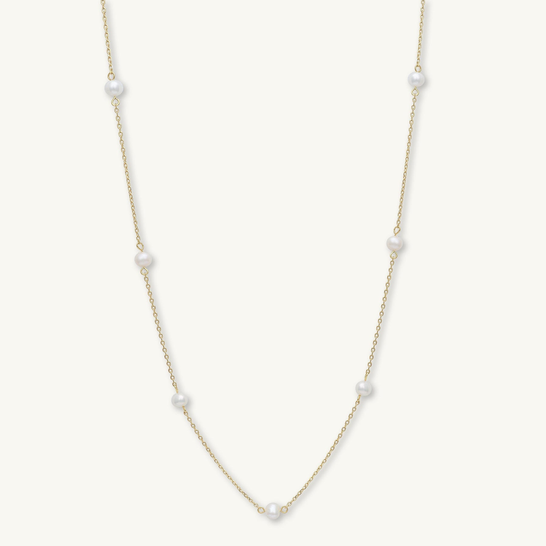 Freshwater Pearl Station Necklace