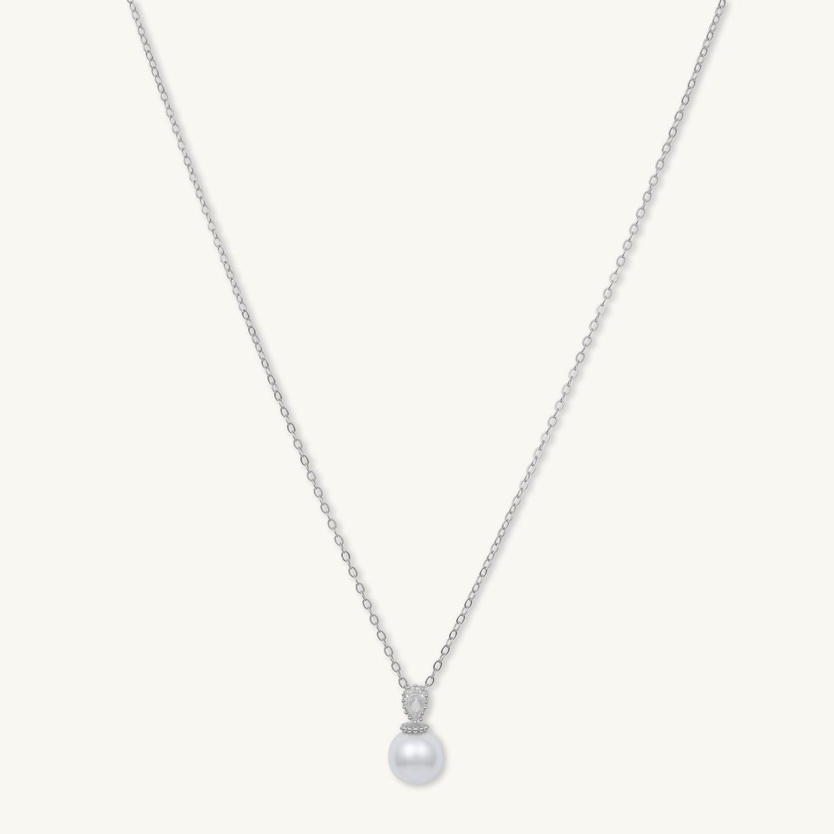 Freshwater Pearl Teardrop Necklace