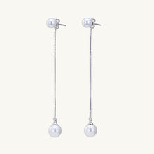 Freshwater Pearl Twin Drop Earrings