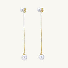 Freshwater Pearl Twin Drop Earrings