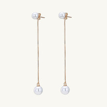 Freshwater Pearl Twin Drop Earrings
