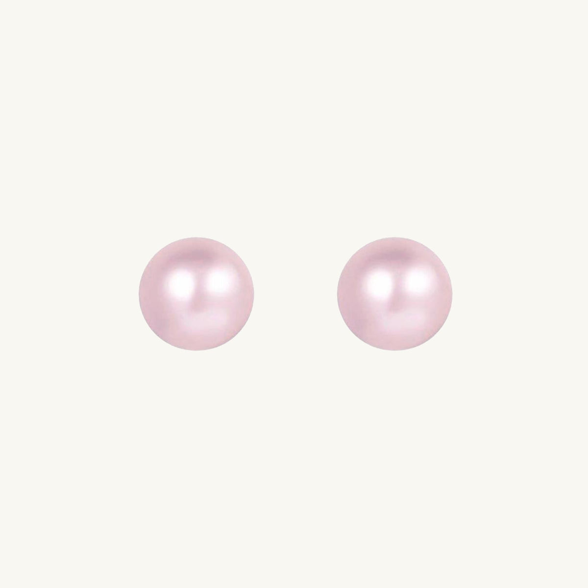 Freshwater Purple Pearl Studs