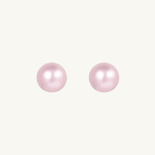 Freshwater Purple Pearl Studs