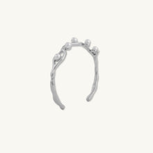 Goddess Pearl Open Cuff Bangle