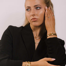 Goddess Pearl Open Cuff Bangle