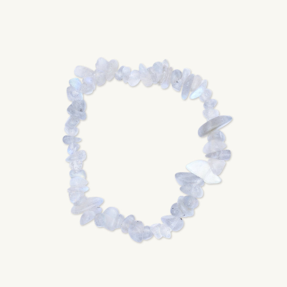 Grey Labradorite Crystal Bracelet