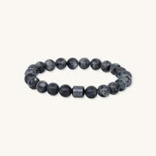 Grey Marble Beaded Bracelet