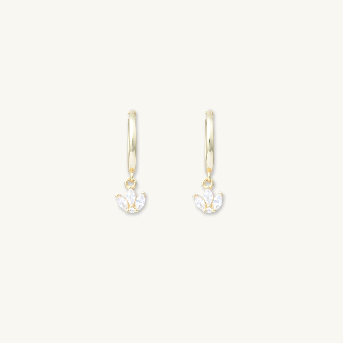 Growth Lotus Dangling Earrings
